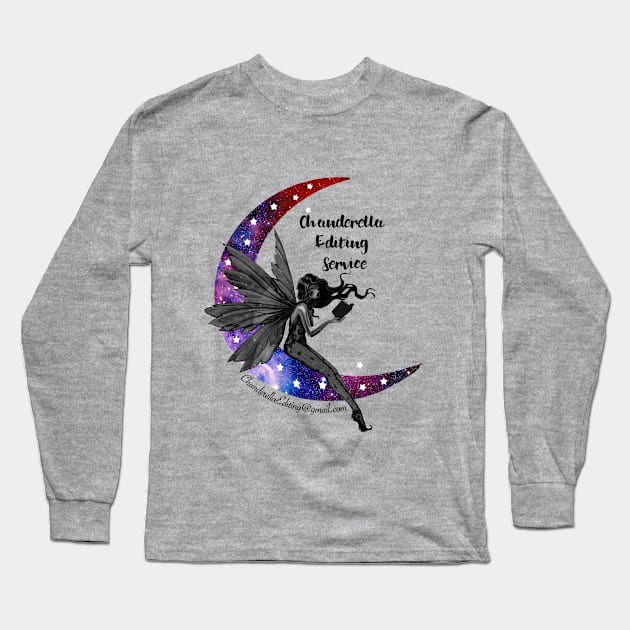 Fairy Moon Long Sleeve T-Shirt by chanderella